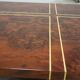 Square Coffee Table In Walnut Burl, 1970s