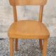 Lot de 6 chaises de bistrot Thonet, Tchekoslovaquie, vintage.