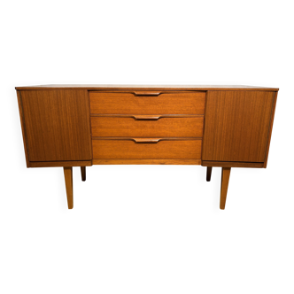 Mid-Century Retro Vintage Teak Small Sideboard by Austinsuite 1960s  Hidden