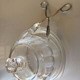 Silver metal mignardises pinch