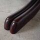 Round mahogany table, Danish design, 1970s, made in Denmark.