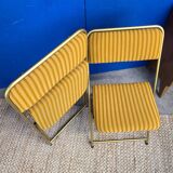 Vintage folding chair lafuma circa 1970