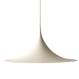 Suspension XL white metal tulip by C. Bonderup & T. Thorup, design Gubi