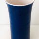 Artisanal Blue Ceramic Vase