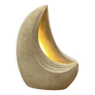 Lampe en pierre sculptée Arsène Galisson