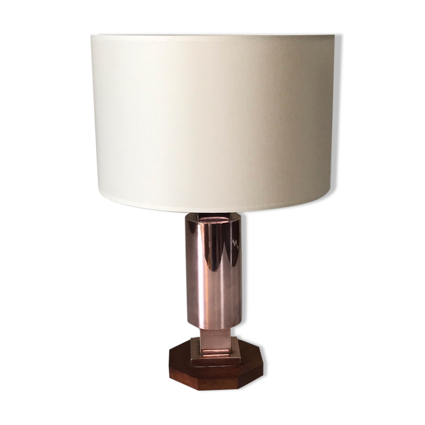 Copper lamp bauhaus design 1940