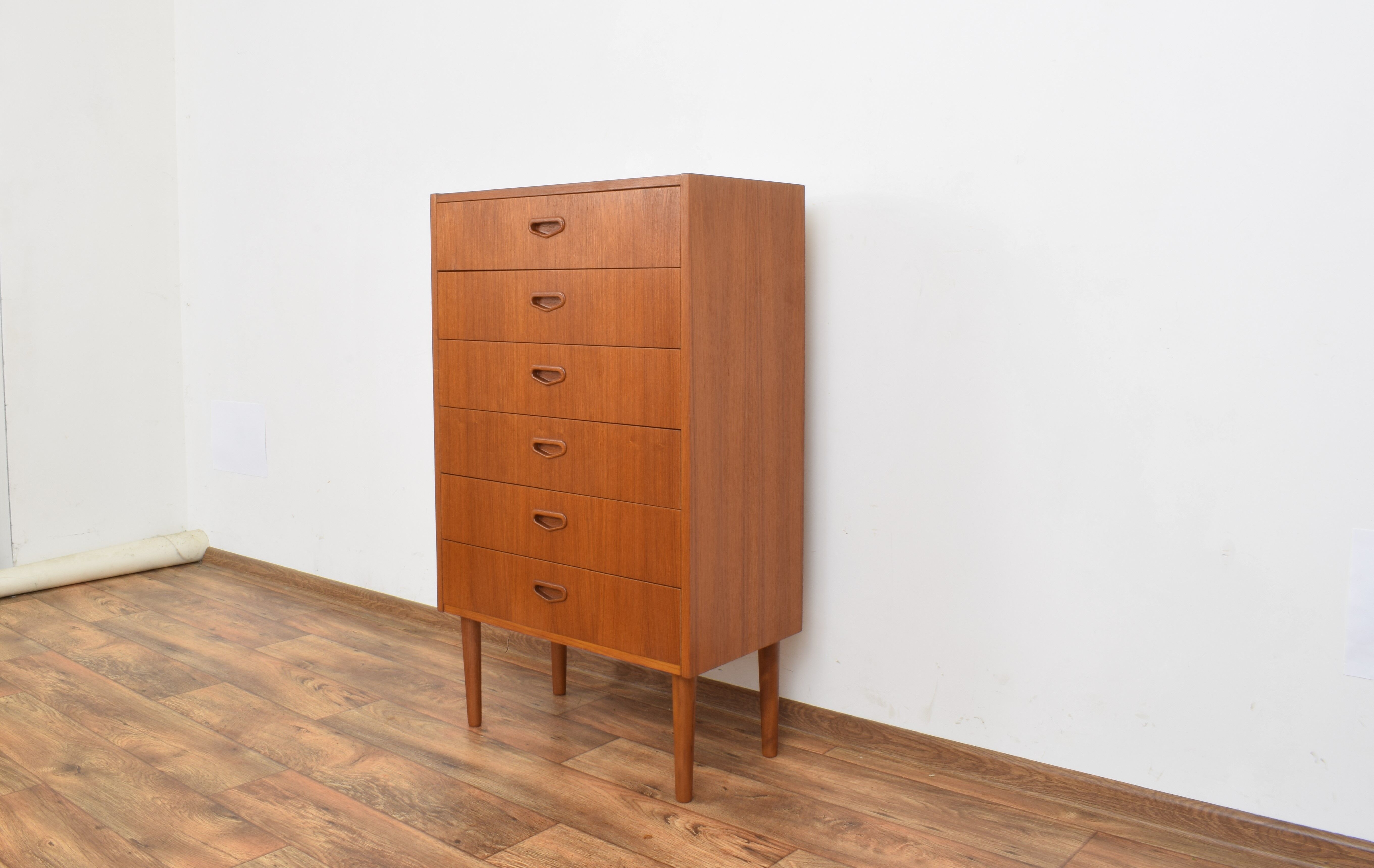 Mid-century swedish teak chest of drawers, 1960s.