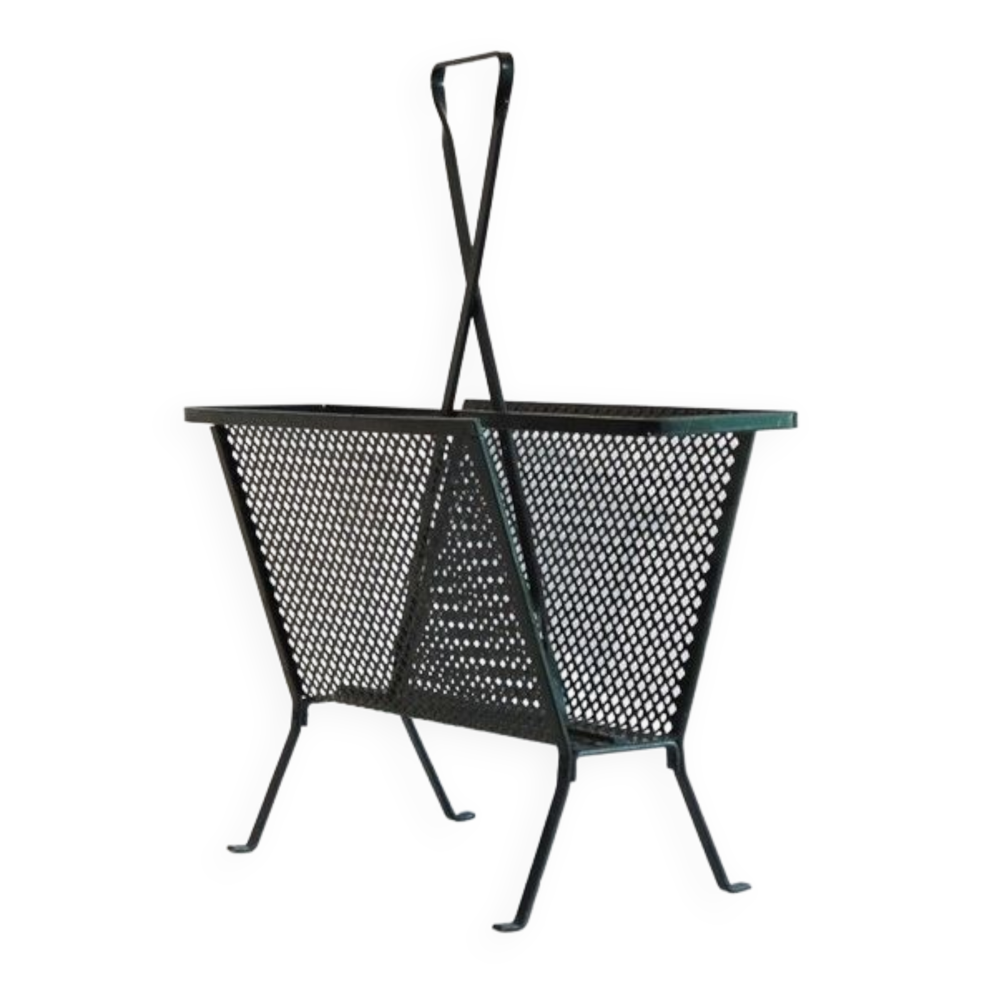 Magazine holder by Mathieu Mategot