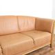 Mid-Century Danish Oak & Leather Sofa, 1970s.