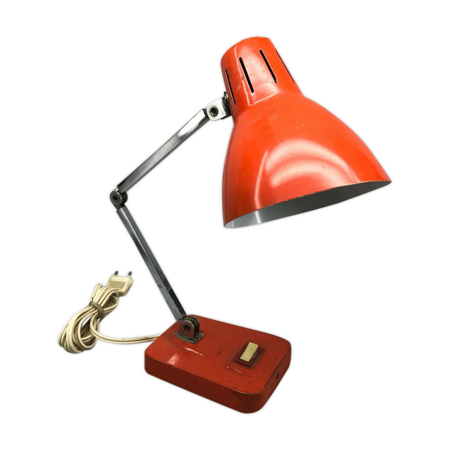 orange desk or bedside lamp