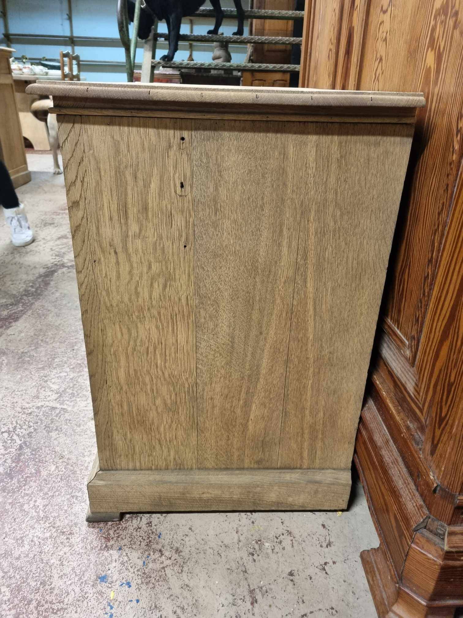 Small oak sideboard