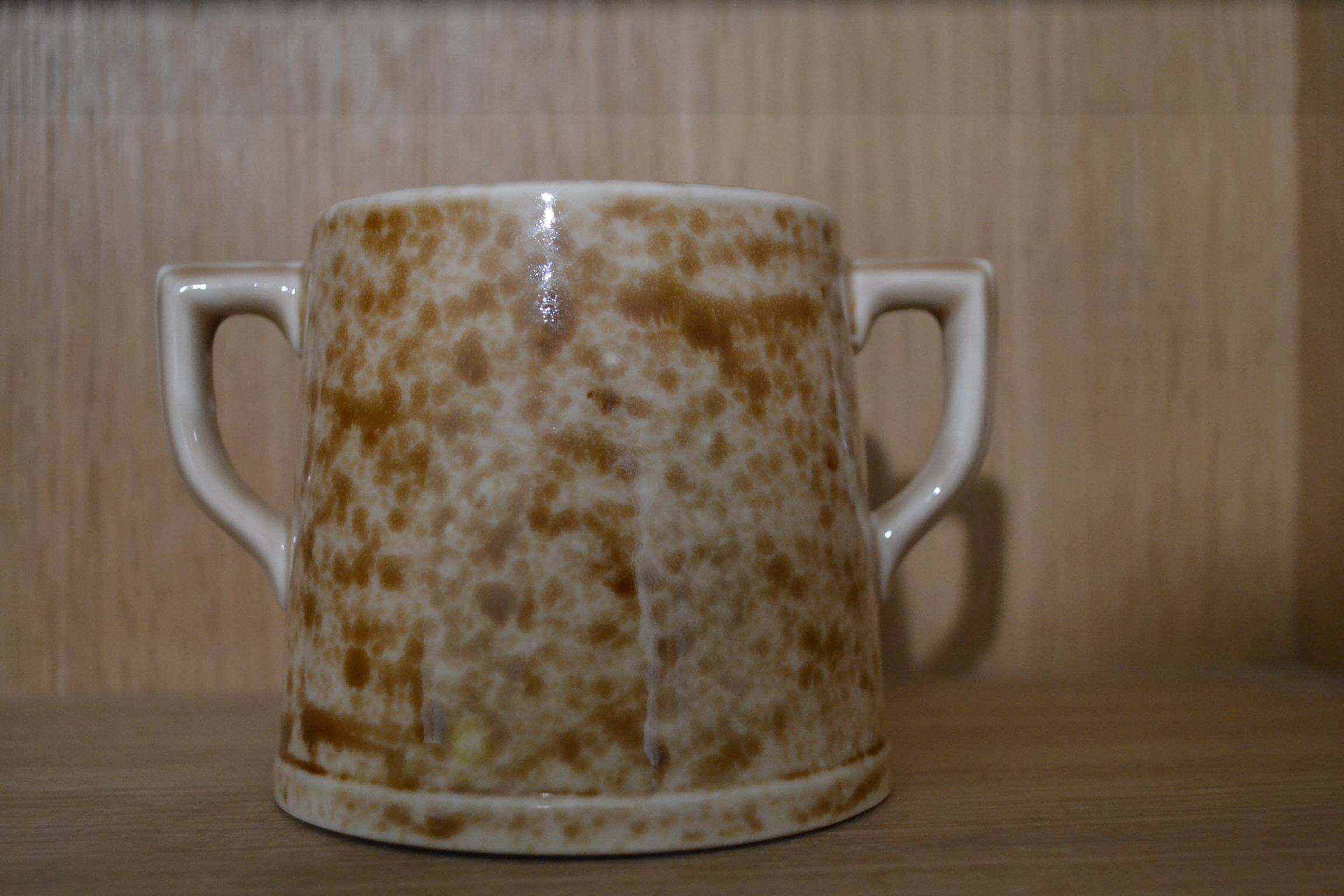 sugar bowl in stoneware from Saint Uze