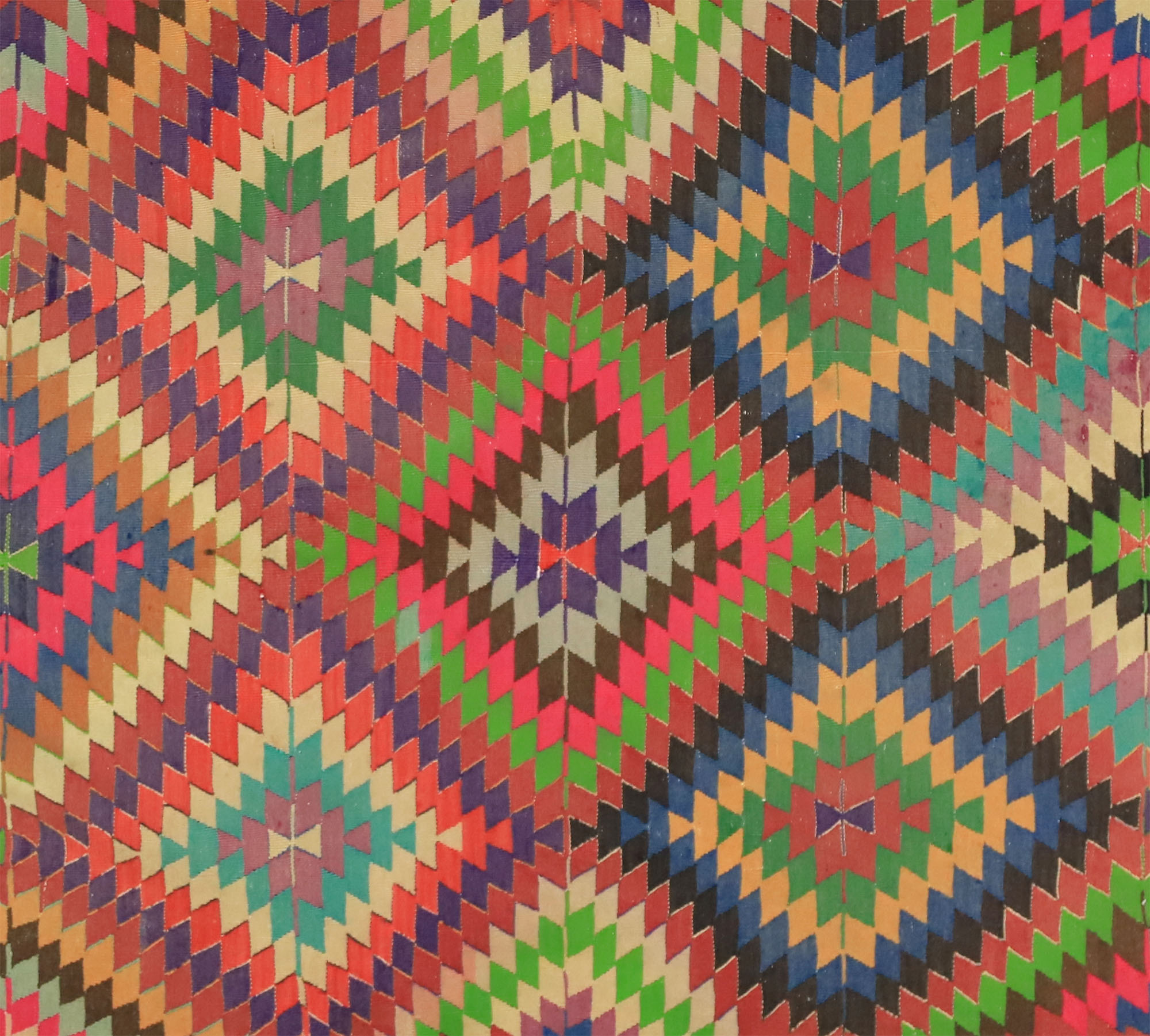 Anatolian handmade kilim rug 292 cm x 182 cm