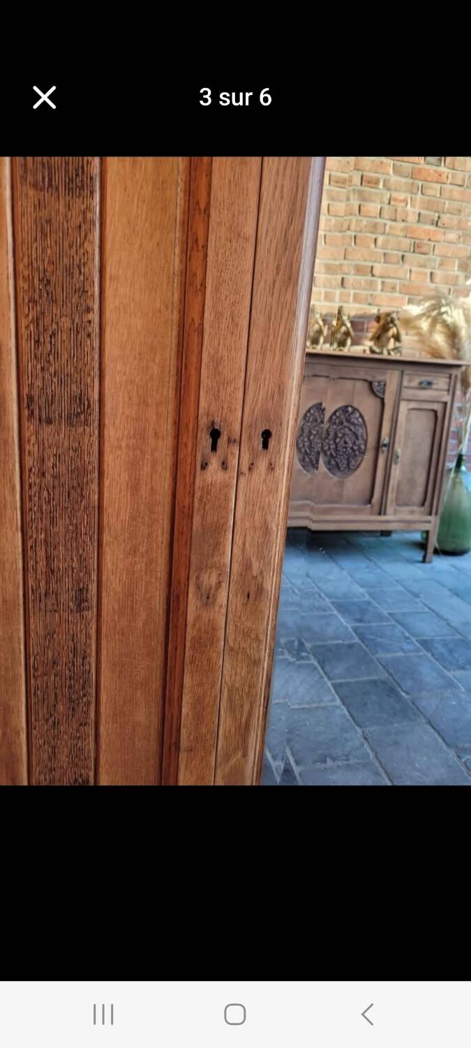 Large antique mirror to put down