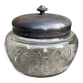 Bonbonnière cristal et argent