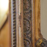 Wooden style mirror 74x104cm