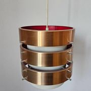 Suspension dans le style de Jo Hammerborg, Danemark années 1970