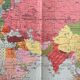 Old political map Ancient Continent — USSR, Africa, Middle East
