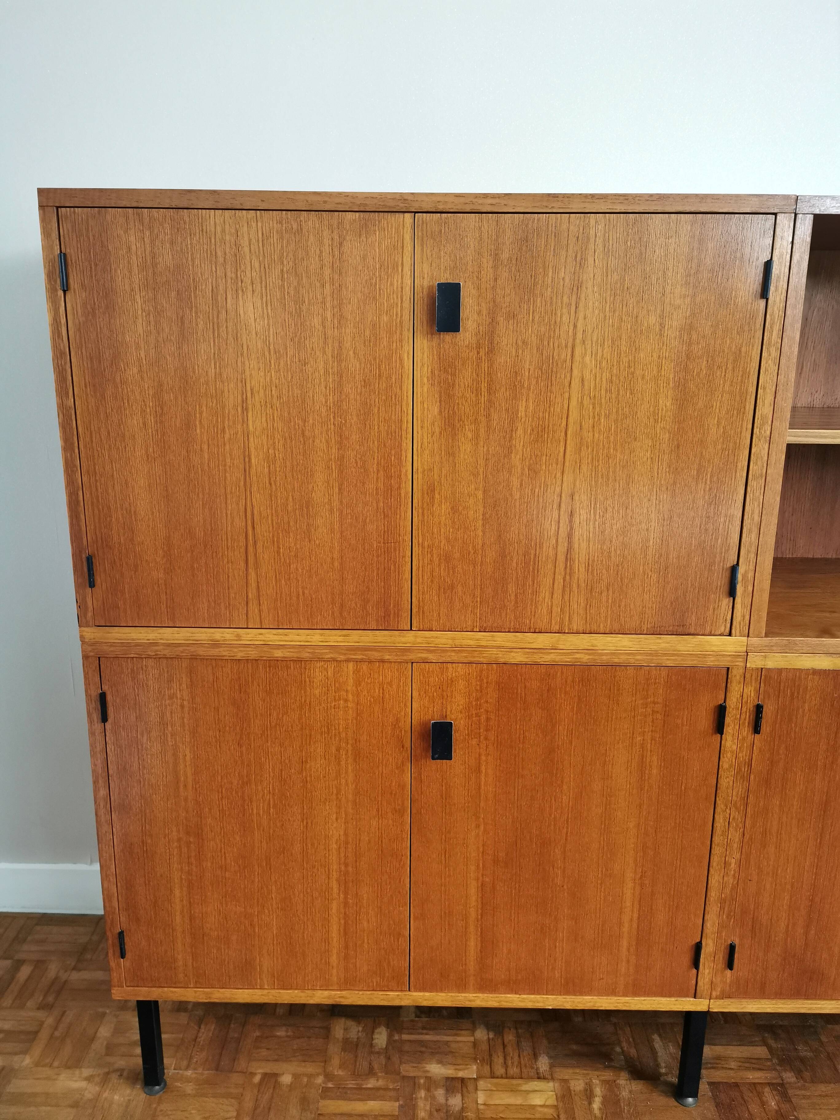 High modernist modular sideboard