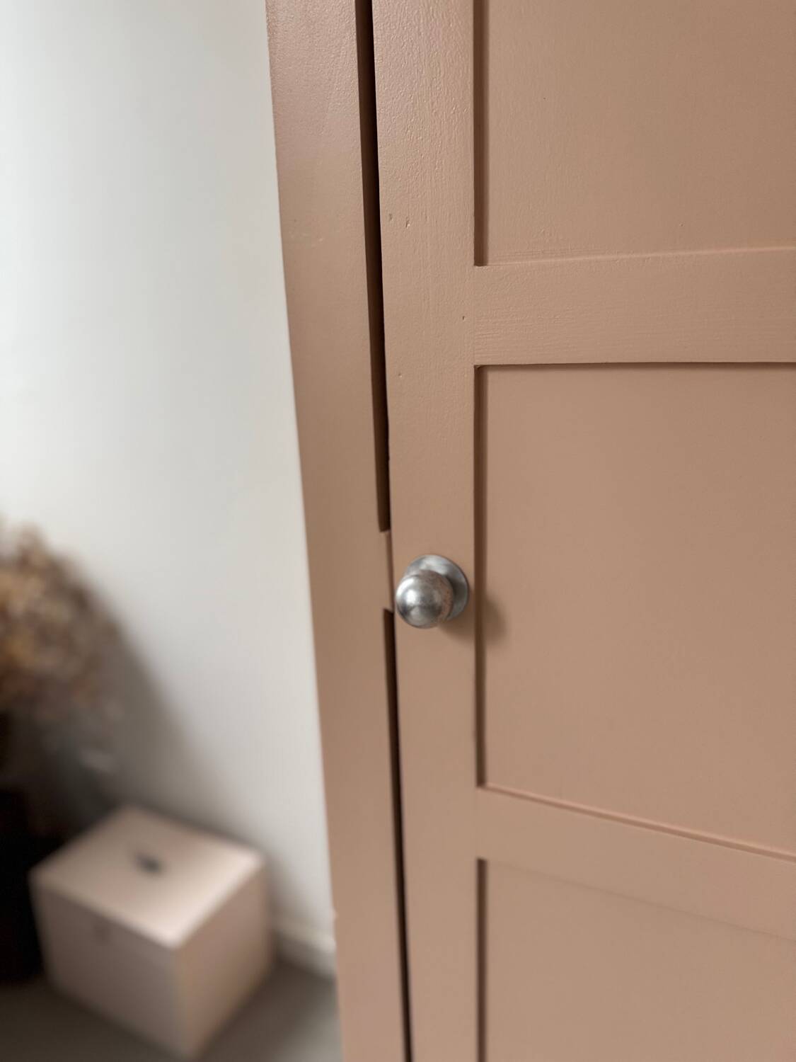 Wardrobe with a door