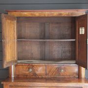 Empire period mahogany cabinet secretary