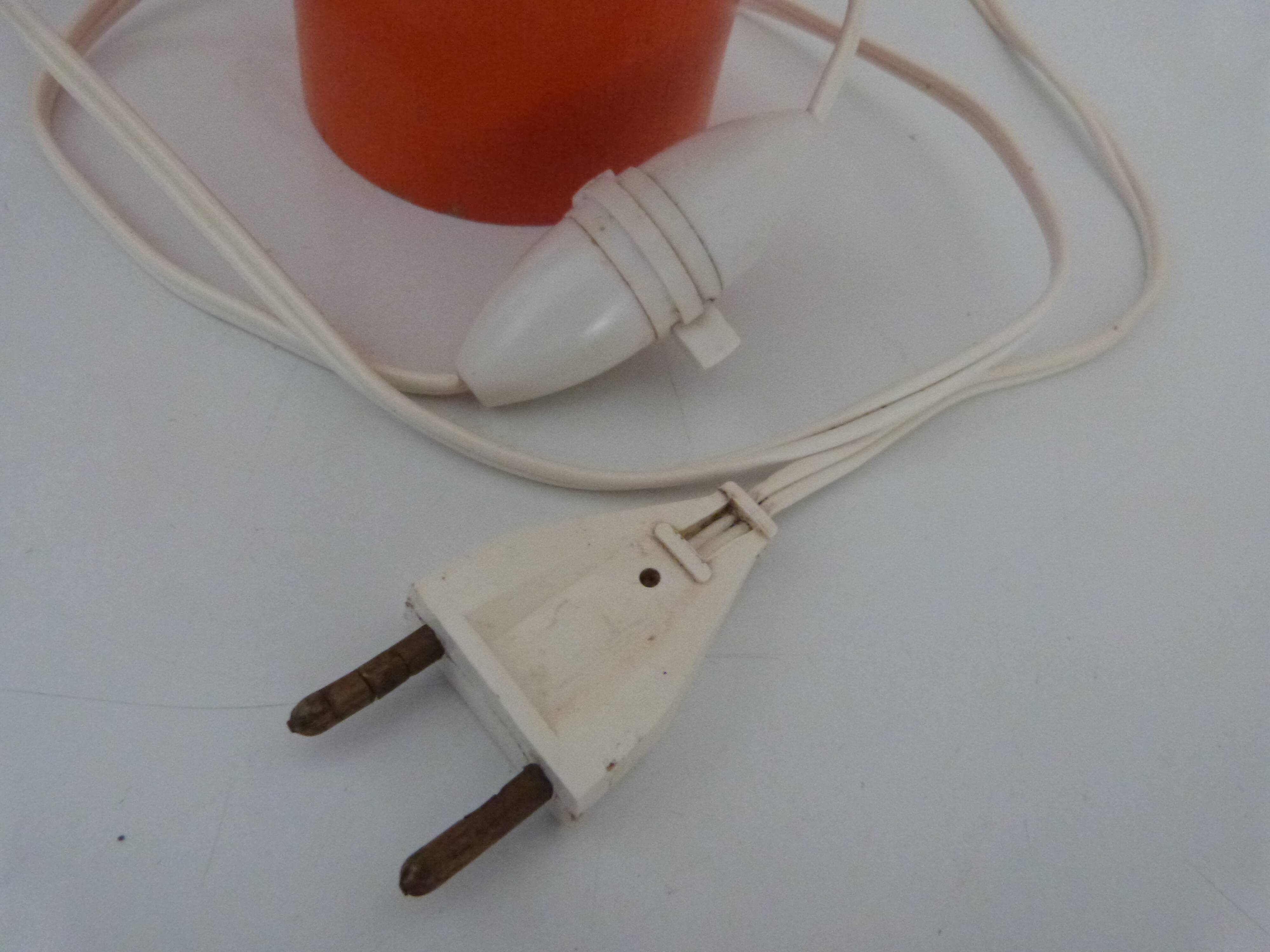 Pair of table lamp kitsch vintage bedside lamp