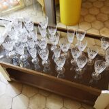Set 30 glasses Crystal Italy 50
