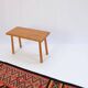 Stool/side table in 60s/70s style, oak, retro vintage