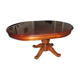Table diamètre en bois massif