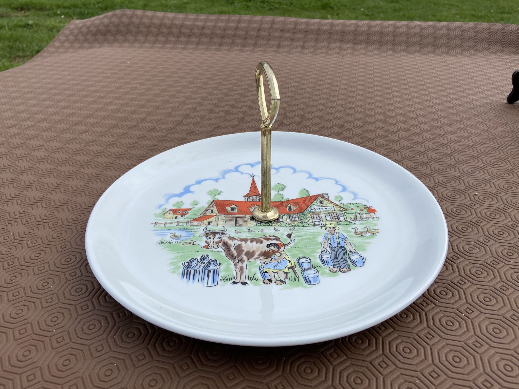 Antique Cheese Dish