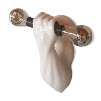 Wall socnce ceramic arm