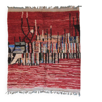 Contemporary Abstract Rug - 380 x 316 cm