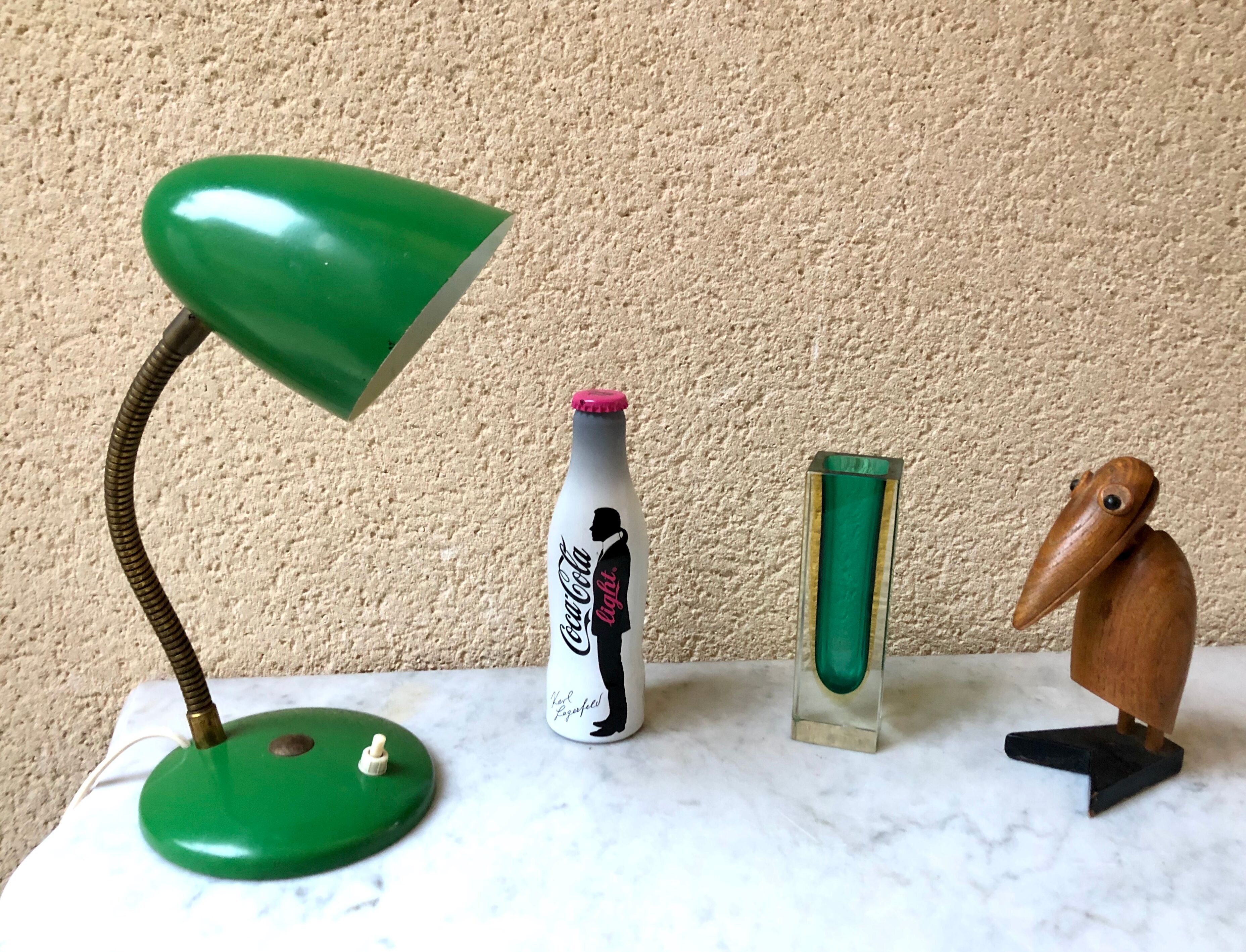 Vintage 1960s flexible desk lamp