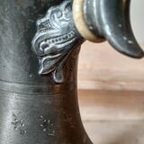 Pewter teapot