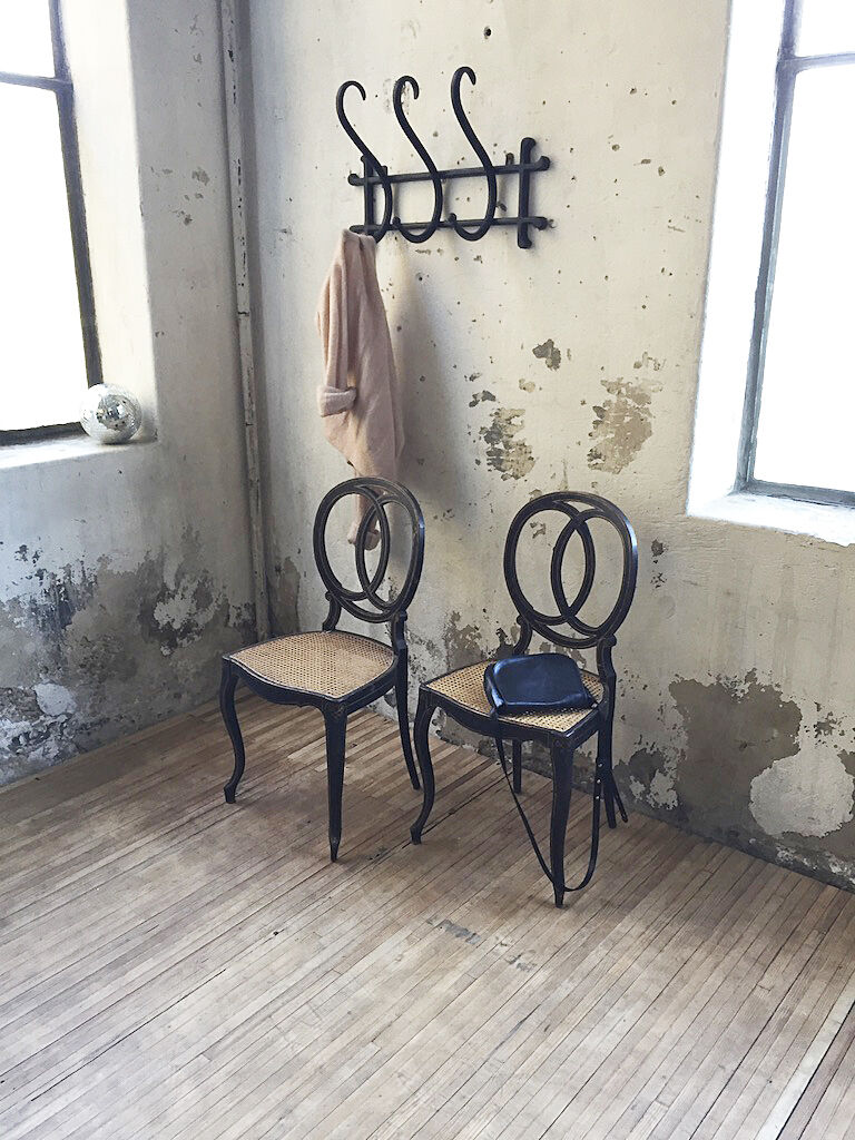 Napoleon III chairs pair