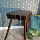 Brutalist tripod stool