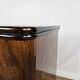 1940 Art Decò nightstands in walnut with door and shelf