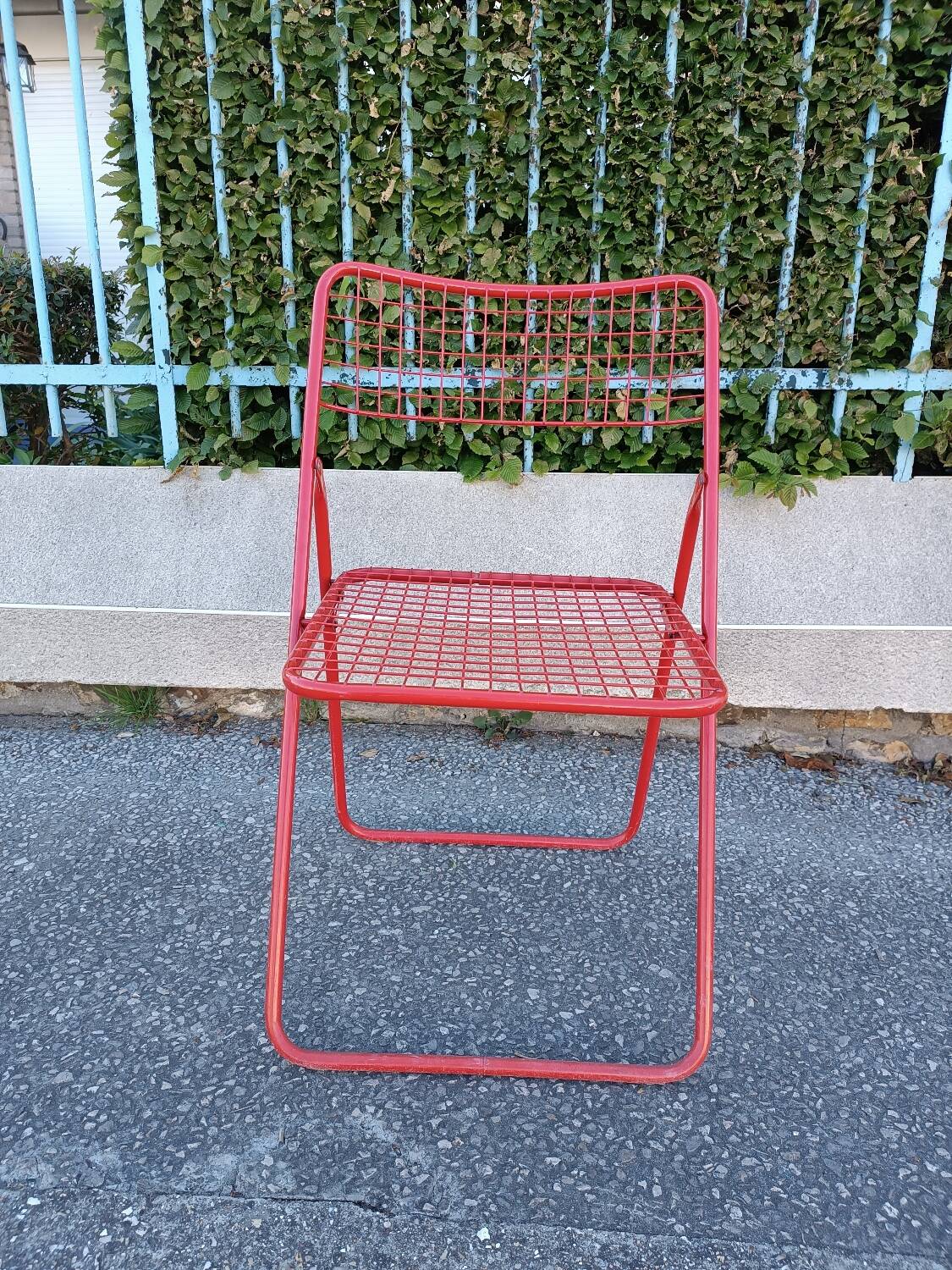 Chaises Vintage Pliantes “Ted Net” par Niels Gammelgaard, IKEA, 1980