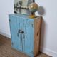 Workshop furniture small old cabinet