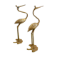 Couple of brass herons
