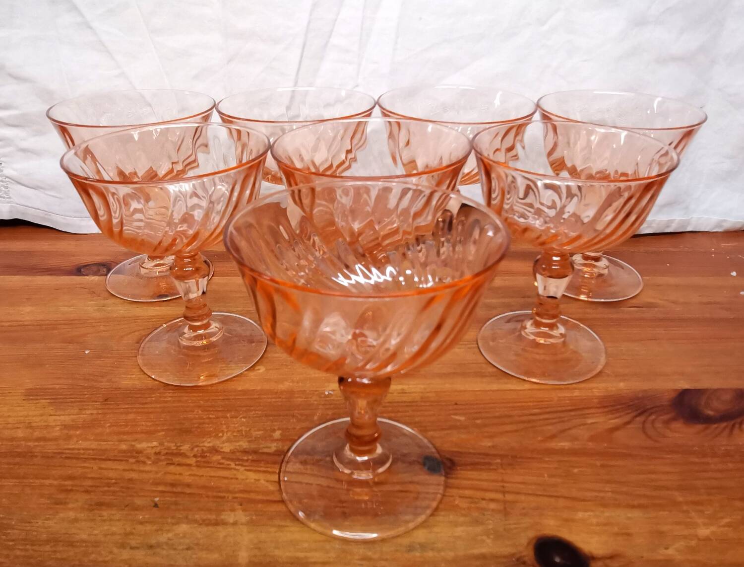 Coupes à champagne Rosaline