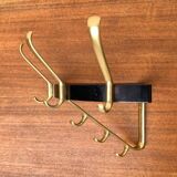 Mid-century metal corner coat rack, 1960s
