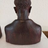 2 bustes de Benoît Konongo original