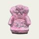 Vintage pink frog chair