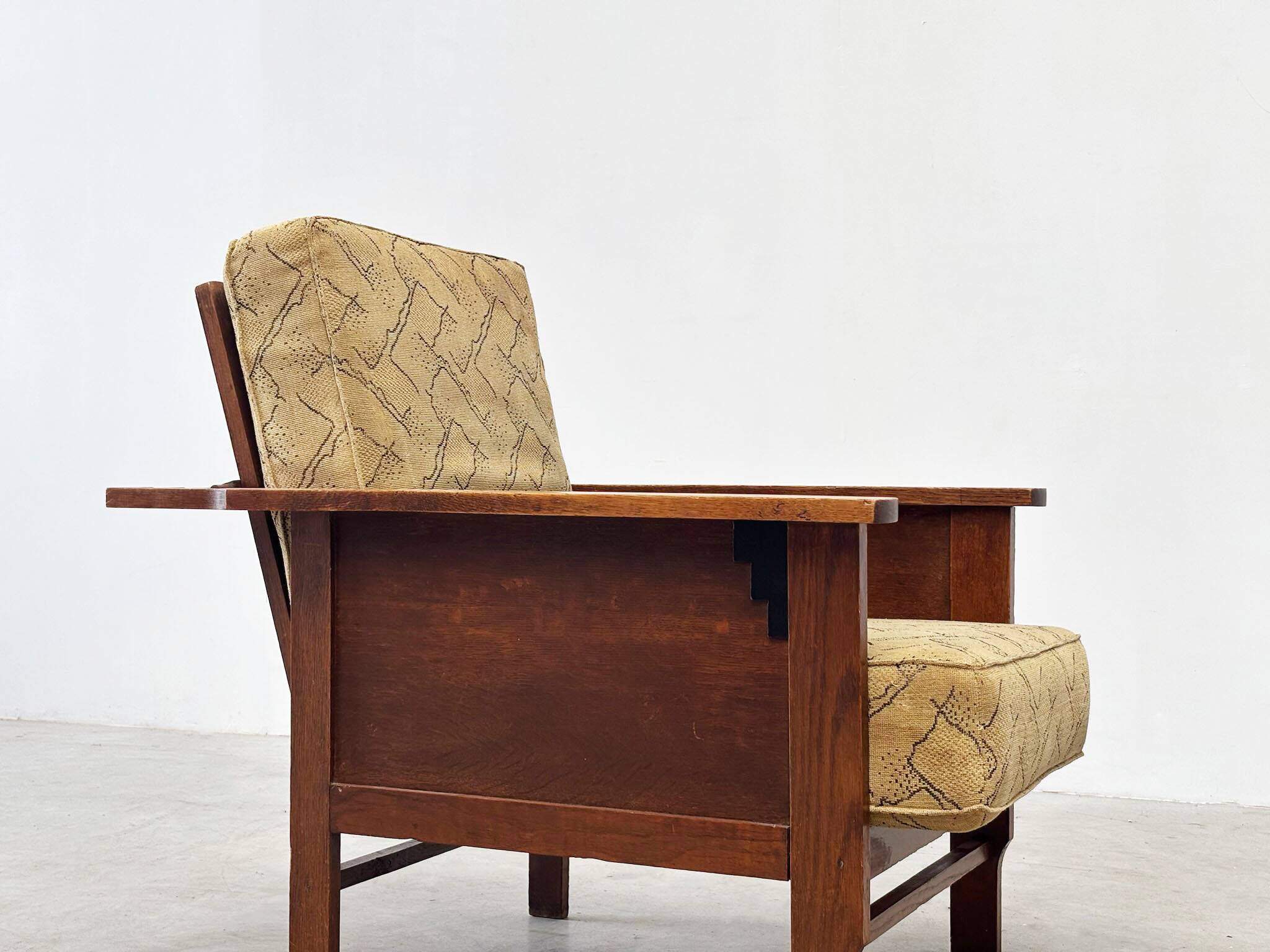 1950s Dutch lounge chair