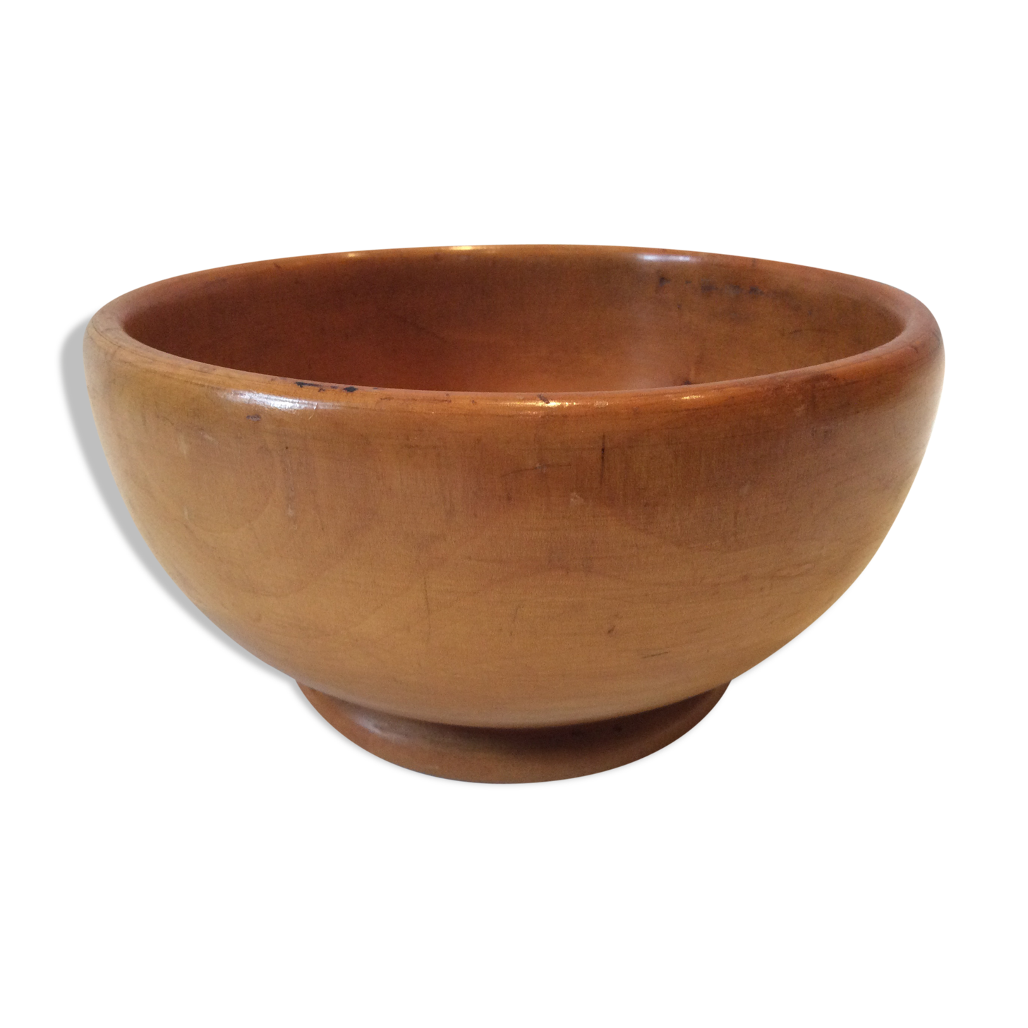 Wooden salad bowl