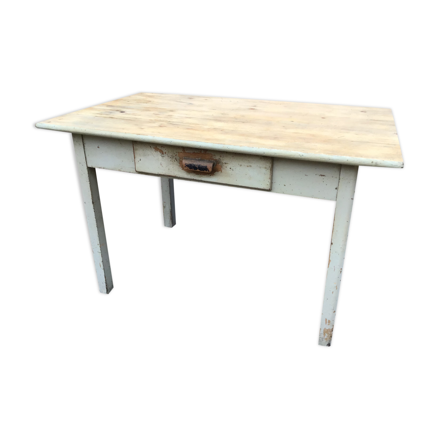Vintage fir farm table