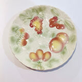 Plate presentation slip pattern fruit salines baths