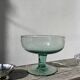 Murano blown glass fruit bowl / footed dish
