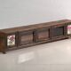 Meuble bas ancien en bois d’orme – Chine, vers 1900